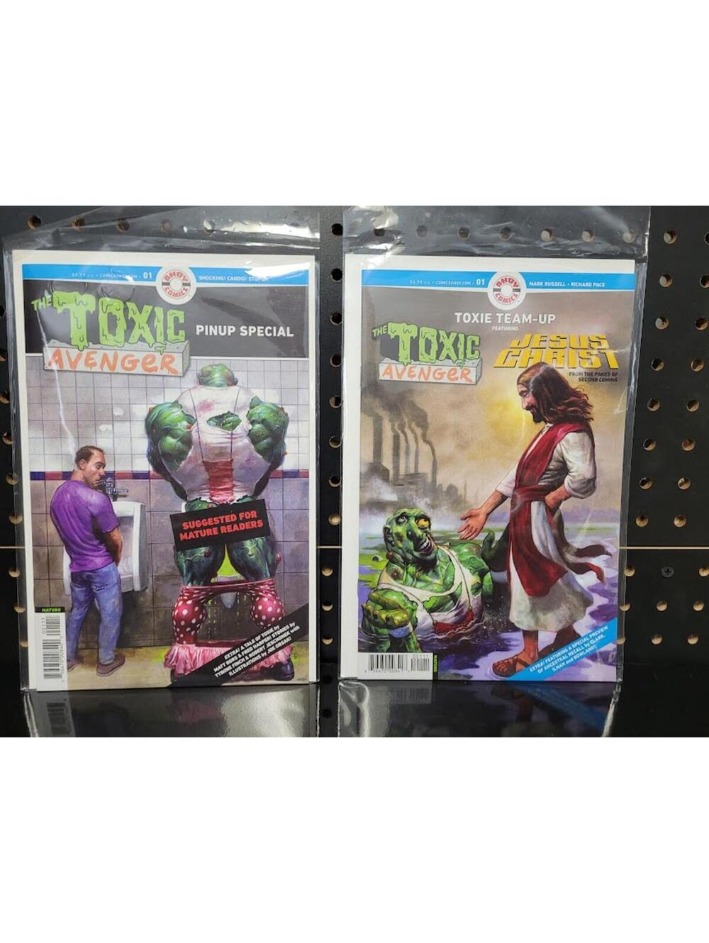 Toxic Avenger: Pinup Special + Toxie Team-Up #1 Ahoy Set